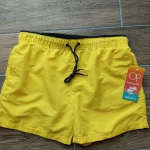 Ocean Pacific Board Shorts - "Classic Yellow"